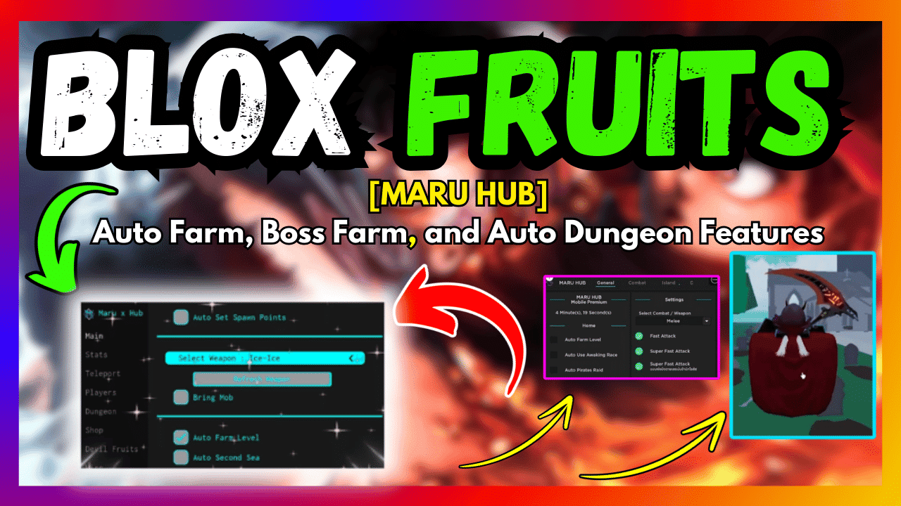 MARU HUB SCRIPT BLOX FRUIT