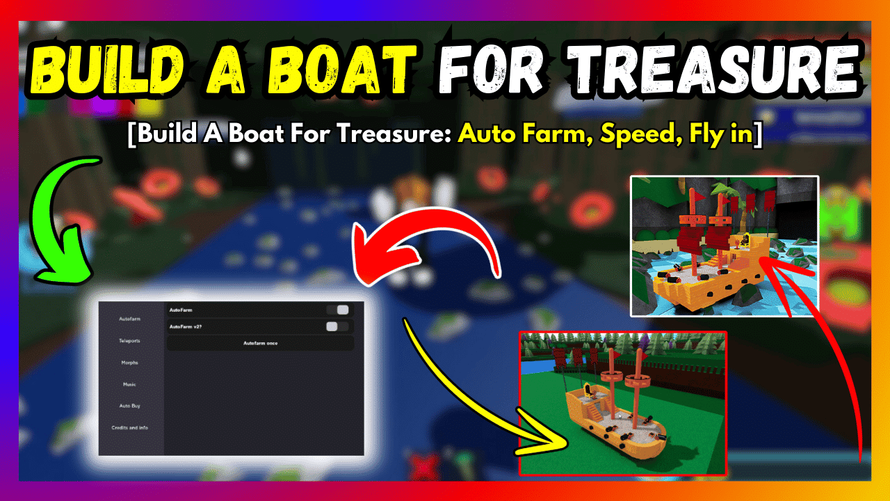 build a boat for treasure script