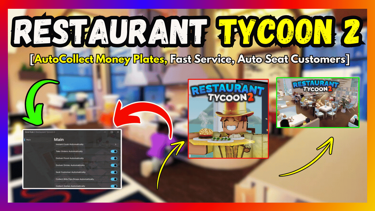 restaurant tycoon 2 script