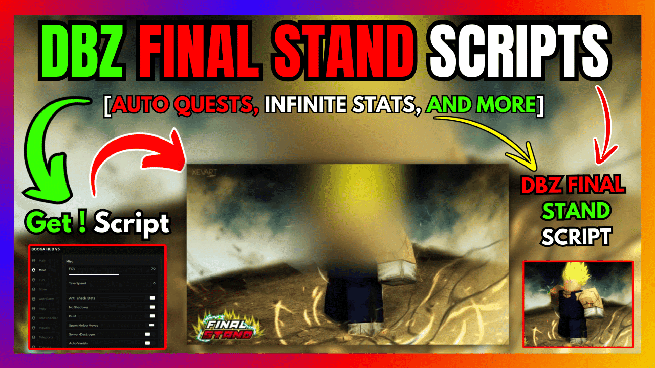 DBZ FINAL STAND SCRIPT