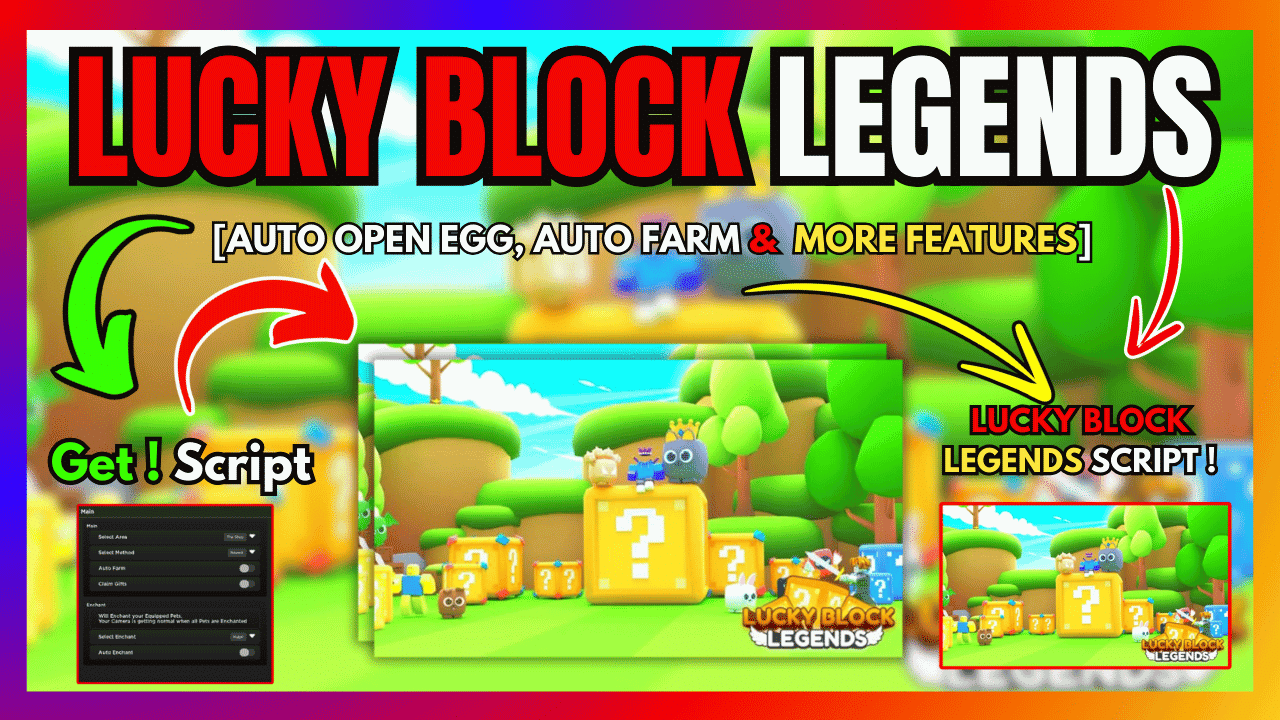 LUCKY BLOCK LEGENDS SCRIPT