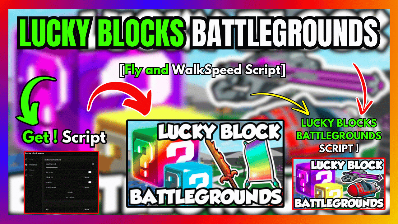 LUCKY BLOCKS BATTLEGROUNDS SCRIPT