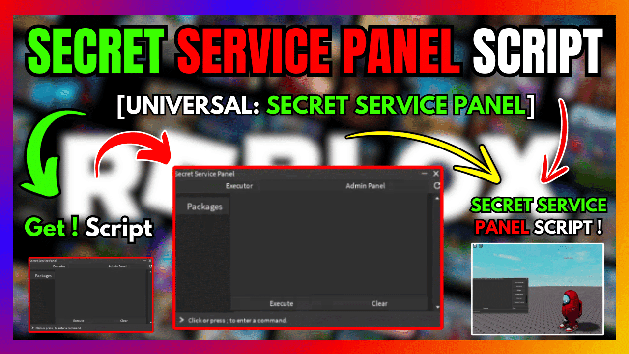 SECRET SERVICE PANEL ROBLOX