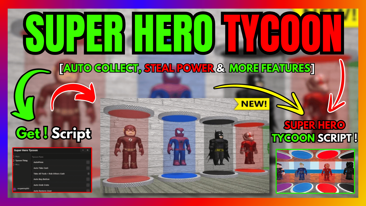 SUPER HERO TYCOON SCRIPT