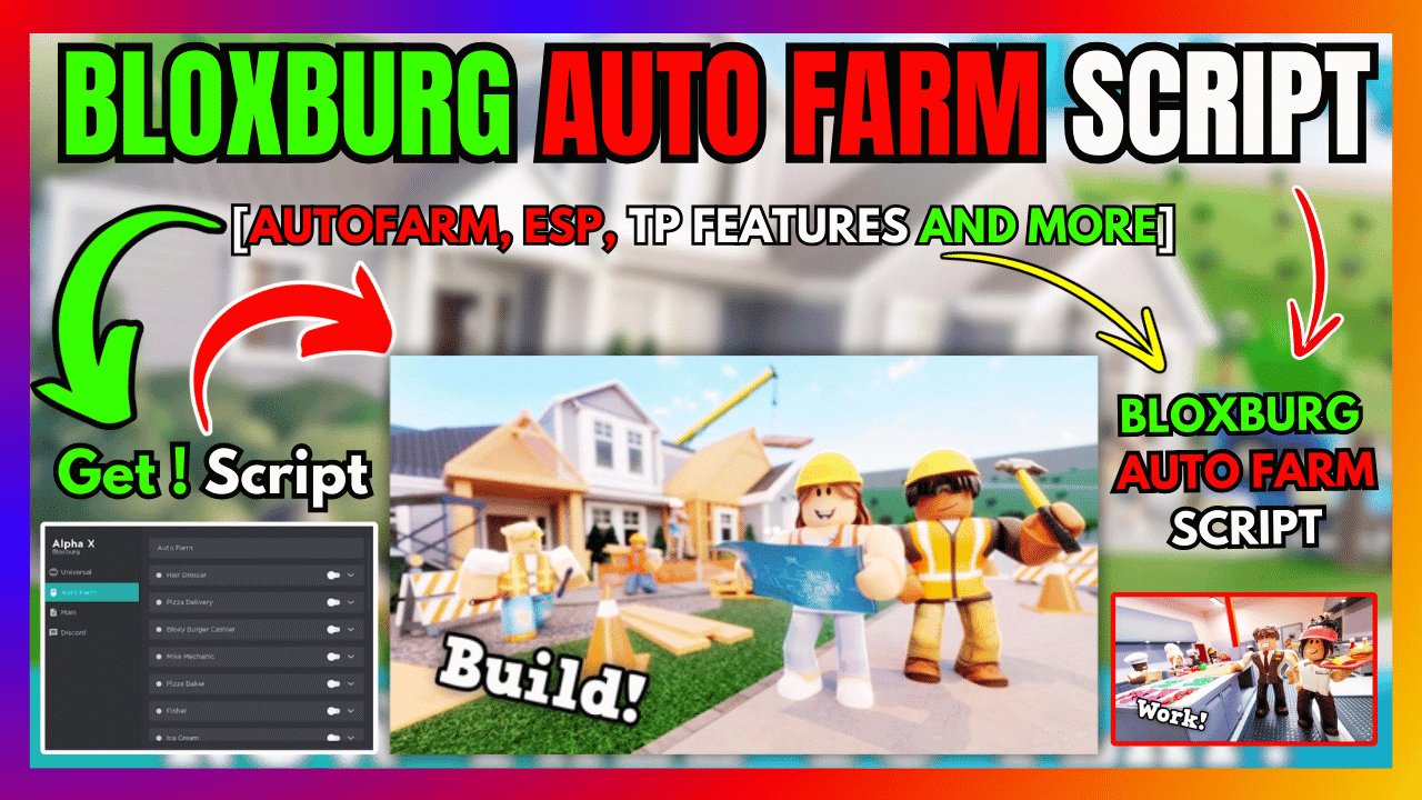 bloxburg auto farm script