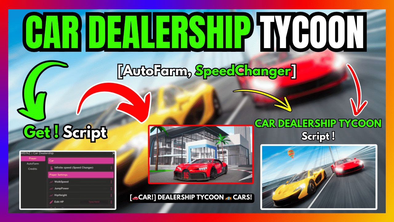 car dealership tycoon script