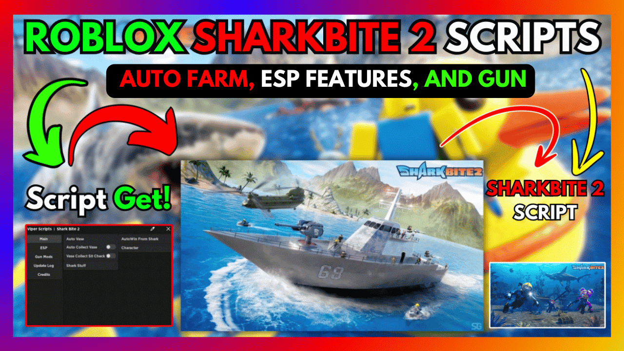 SHARKBITE 2 SCRIPT Auto Farm