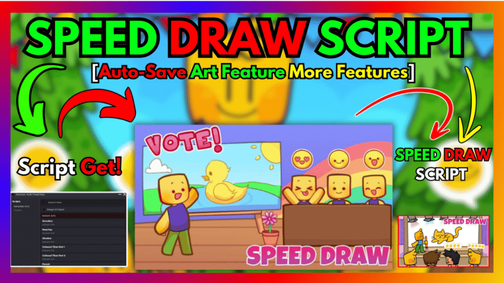 speed draw script